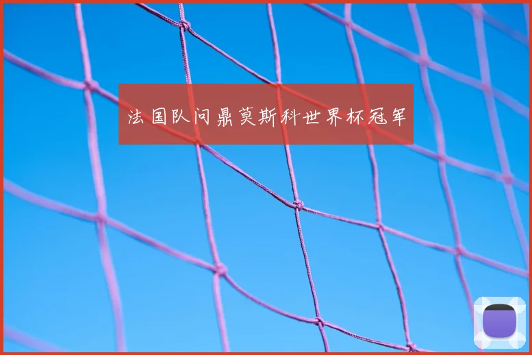 法国队问鼎莫斯科世界杯冠军