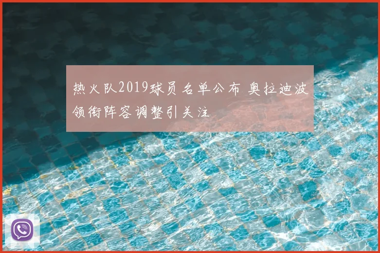 热火队2019球员名单公布 奥拉迪波领衔阵容调整引关注