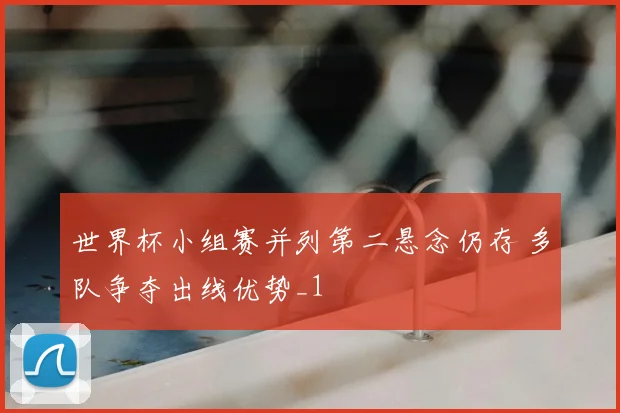 世界杯小组赛并列第二悬念仍存 多队争夺出线优势_1